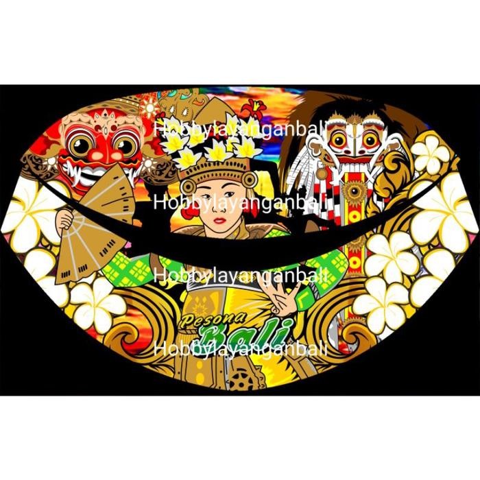 (Allthebest) sampul kain layangan gapangan pegon ceper sawangan motif digital print 2