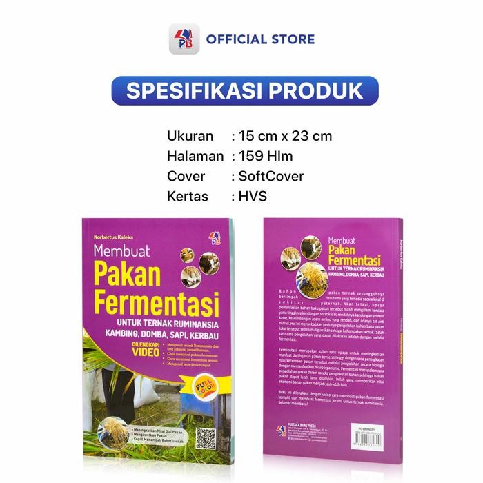 Buku Peternakan : Membuat Pakan Fermentasi Untuk Ternak Ruminansia / Membuat Pakan Fermentasi Unggas