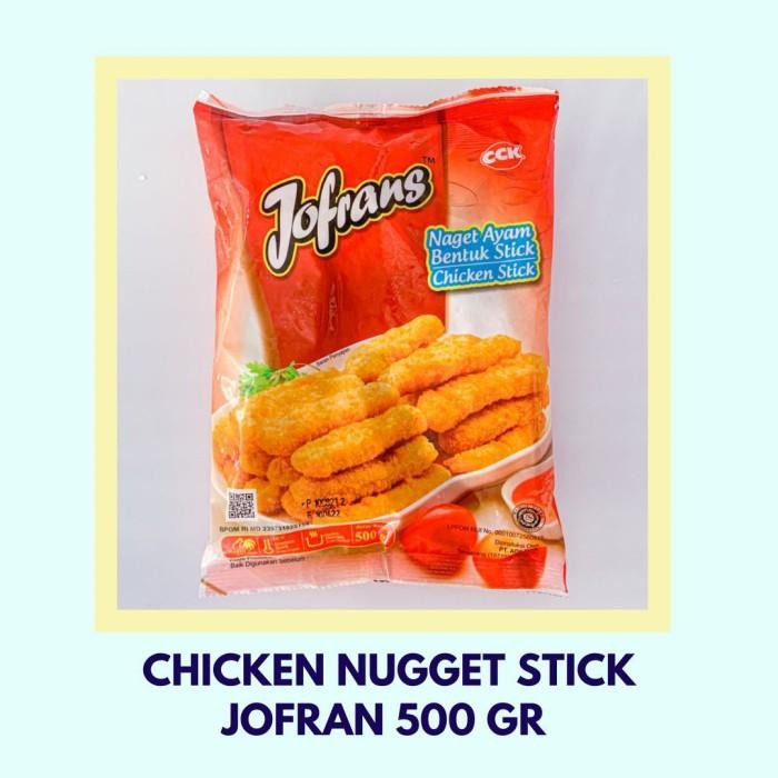 

(Allthebest) Jofran stick nugget 500 gr, Produk Jofran