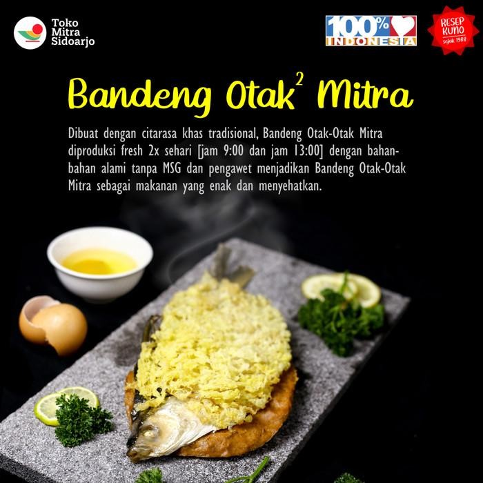 

(Allthebest) MITRA BANDENG OTAK OTAK BAKAR / PANGGANG / GORENG OLEH KHAS SIDOARJO