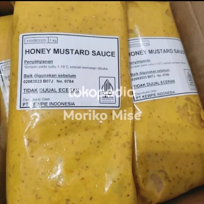

(Allthebest) kewpie honey mustard 250 gram REPACK / kewpie mayonais mayo mustard