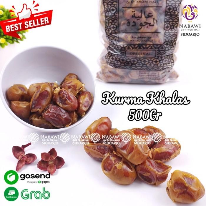 

(Allthebest) Kurma Khalas 1 Kg Kurma Dates Grosir Oleh Oleh Haji dan Umroh