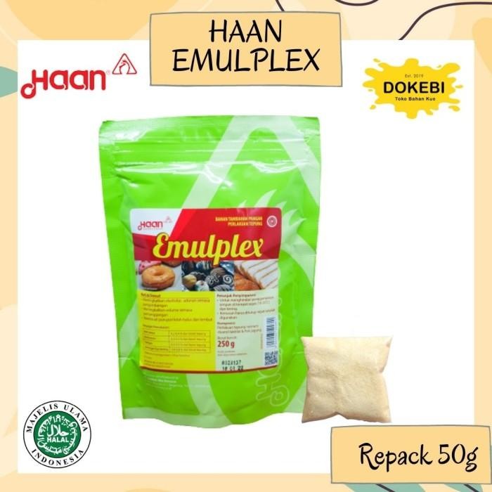 

(Allthebest) HAAN EMULPLEX 50GR - EMPLEK - EMPLEX - EMULPLEK PERENYAH KUE KERING CO