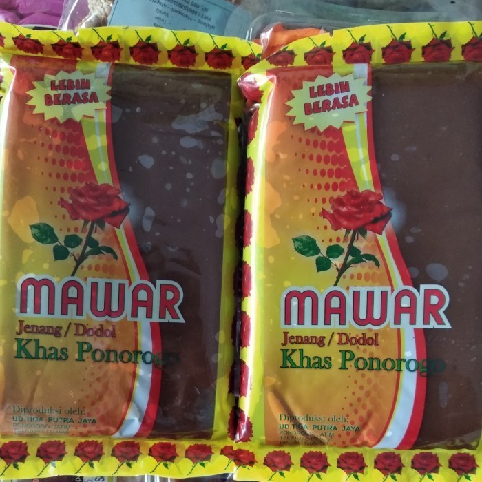 

(Allthebest) Dodol Jenang Ketan MAWAR khas Ponorogo