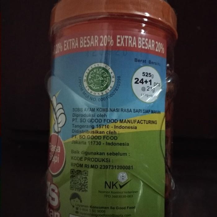 

(Allthebest) sosis sapi so nice