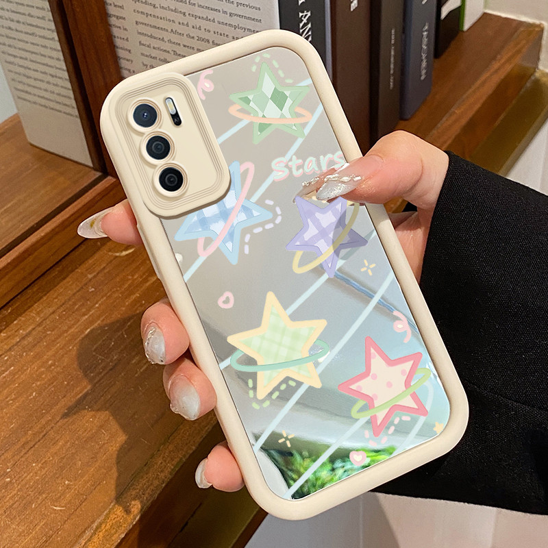 Casing Hp OPPO A16 OPPO A16s OPPO A54s Case Casing pola Bintang Cantik Kasing HP Kesing Silikon Soft