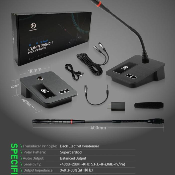 Mic Podium Meja HARDWELL VIP 9