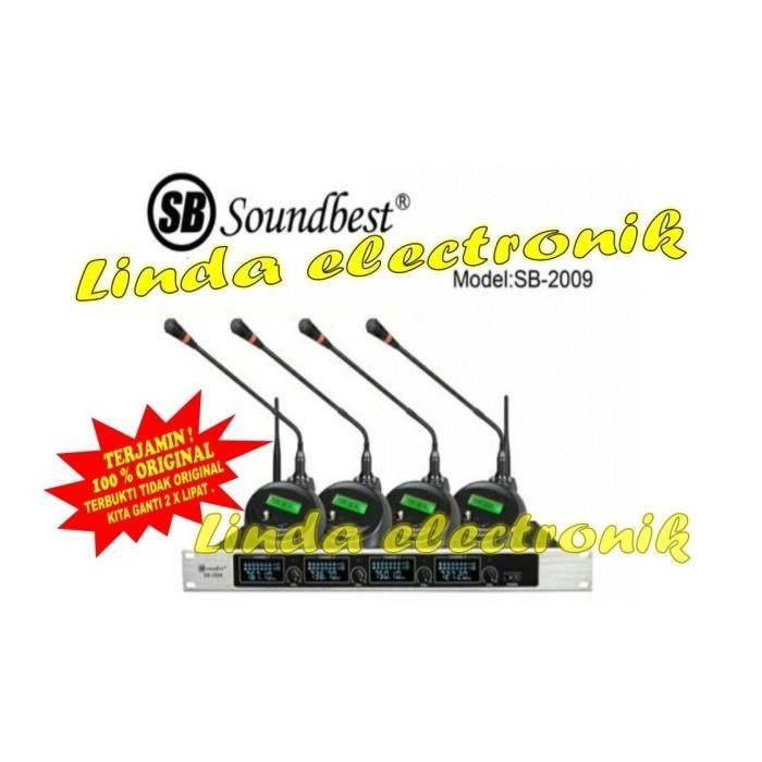 mic meja wireless conference SOUNDBEST SB2009 soundbest SB 2009