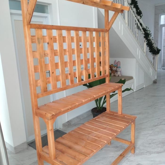 Bisa Gosend Rak Tanaman Gantung Jati Belanda