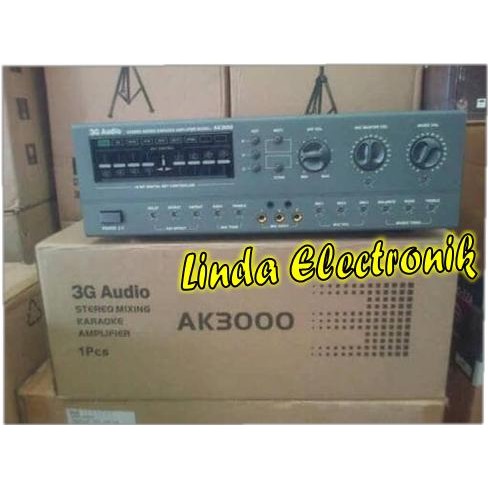 Amplifier 3G Audio Ak3000 Stereo Mixing Amplifier 3g Audio Ak 3000