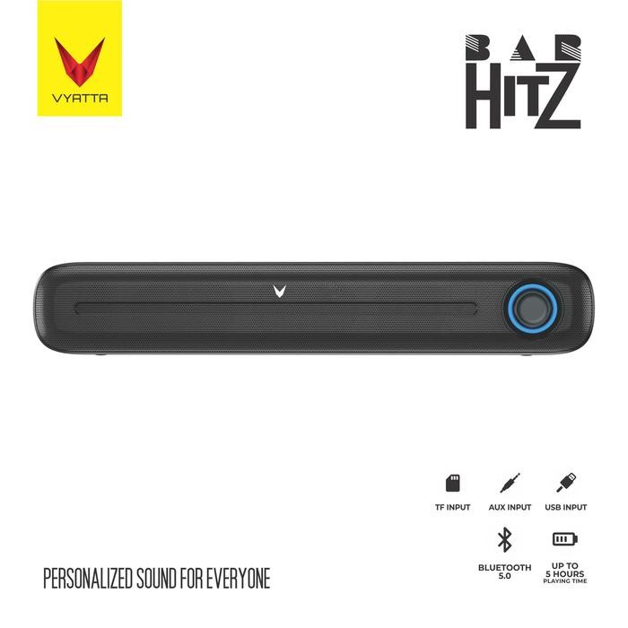 VYATTA BAR HITZ TWS SPEAKER BLUETOOTH SOUNDBAR HD SOUND