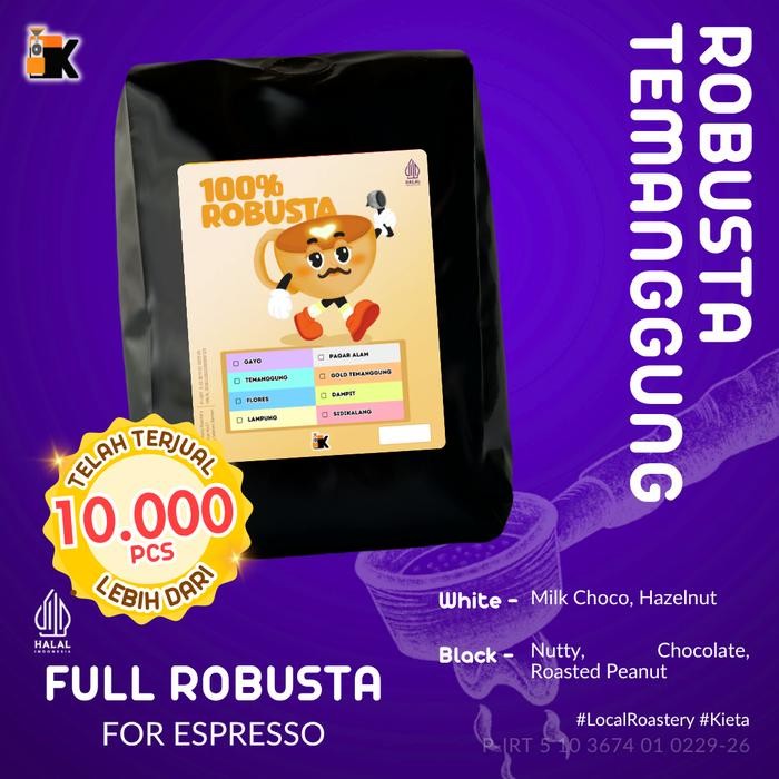 

Otten Coffee - Kopi Fine Robusta Temanggung By Kieta Coffee 1Kg