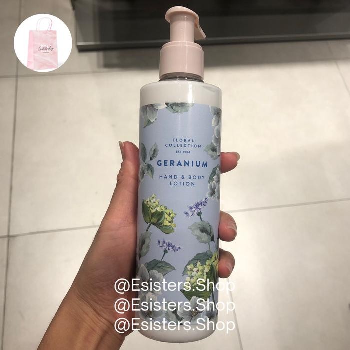 Jual M&S Mark Marks & And Spencer China Blue Rose Hand & Body Lotion