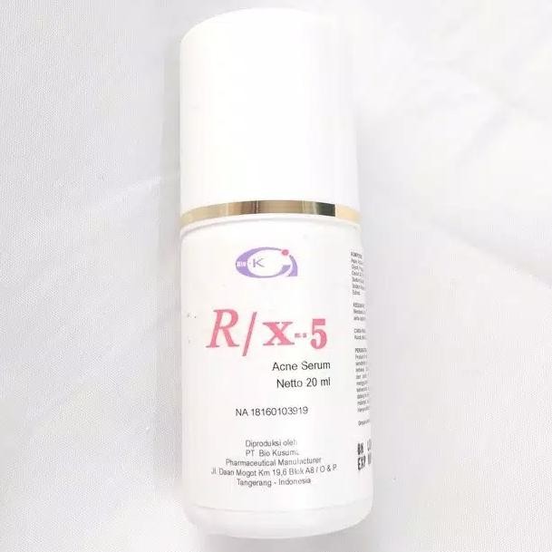Jual Serum RX5 anti acne bekas jerawat Bio Kusuma