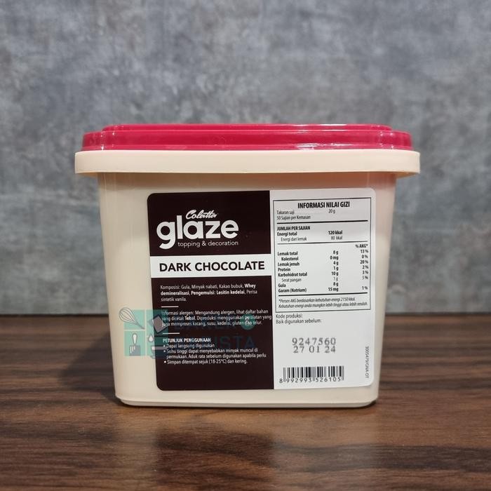 

colatta glaze 1kg collata topping roti kue donat selai pelapis rasa