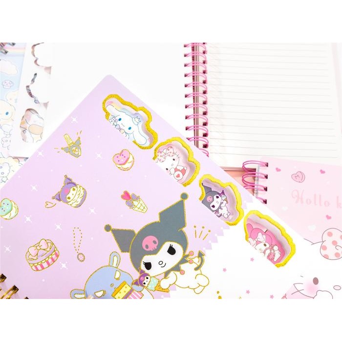 

BINDER GLITTER SANRIO BINDER BOOK SANRIO DIARY SANRIO KUROMI MSS KODE 53