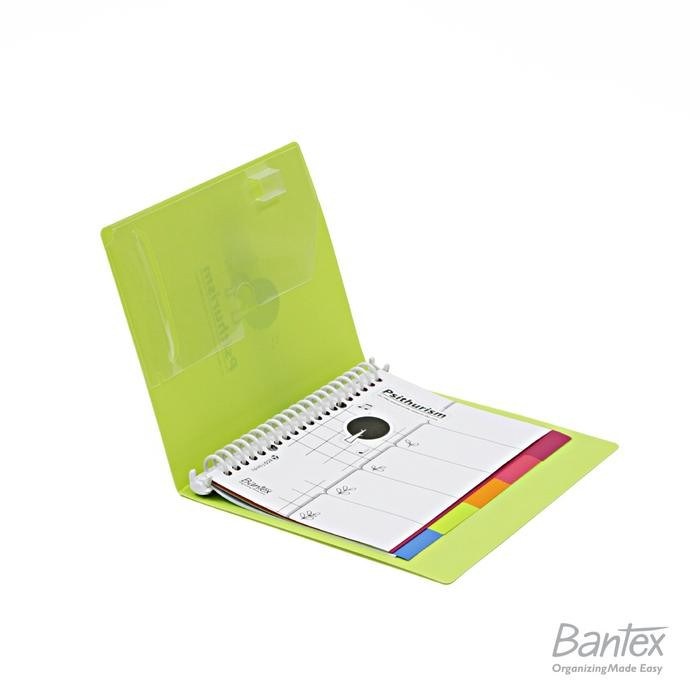 

BANTEX MULTIRING BINDER TRENDY A5 20 RING 25 MM KODE 863