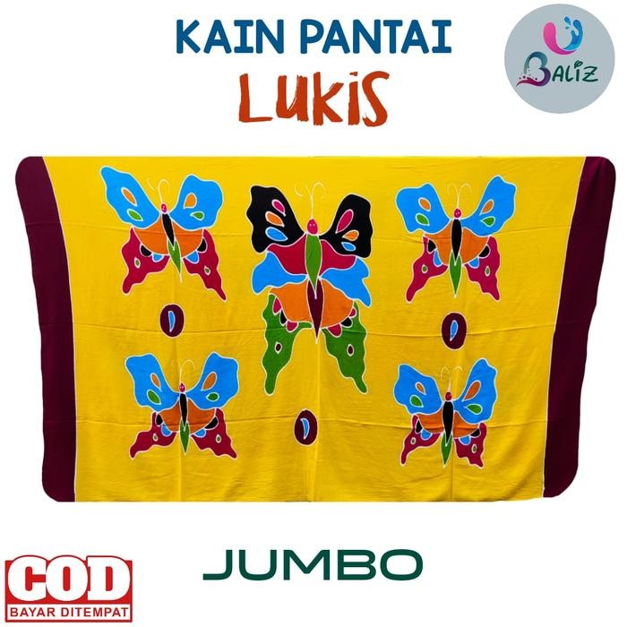 

KAIN BALI - KAIN PANTAI - SARUNG BALI - KAIN SANTAI BISA BUAT ETALASE MOBIL DAN SOFNER MOTIF LUKIS