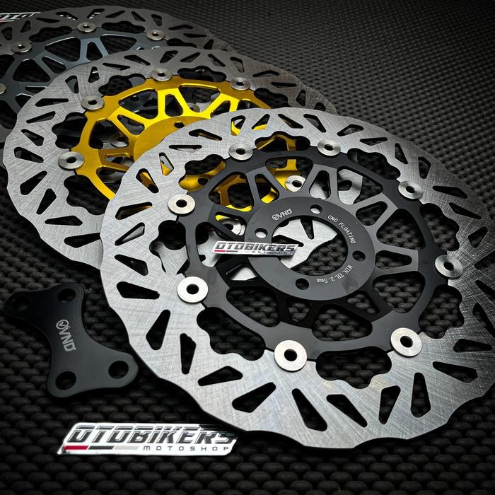 Ready Stok Piringan Cakram VND RX KING 300 mm CNC Floating AK 777 Bunga Model PSM