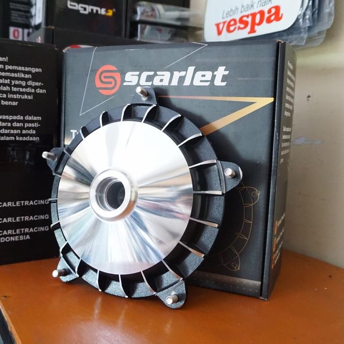 Ready Stok! Tromol Depan Scarlet Racing Ring 10 Vespa Px MK Spartan