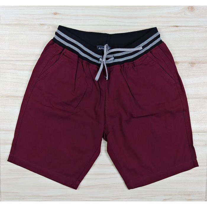 DISKON CELANA WOVEN ARIZONA PENDEK PINGGANG KOLOR COWOK PRIA DEWASA HARIAN READY STOCK