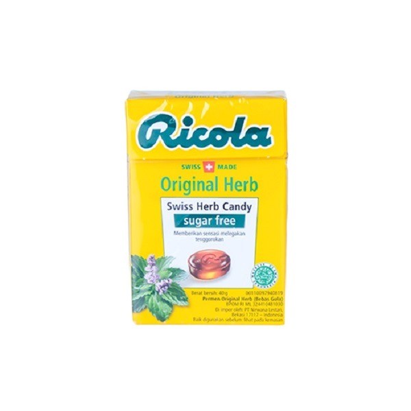 

RICOLA LOZ. SF HERB 40 GR