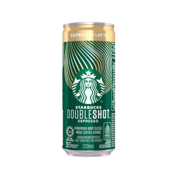 

STARBUCKS DOUBLESHOT ESPRESSO LATTE 220 ML