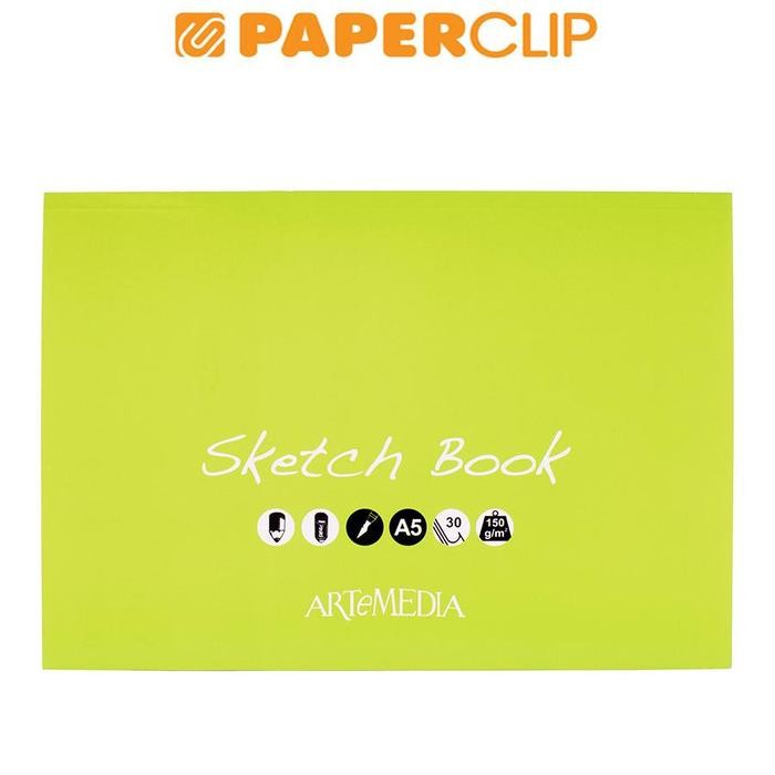 

SKETCHBOOK ARTEMEDIA SB2-515030 A5 150 GSM GREEN 30 SHEET