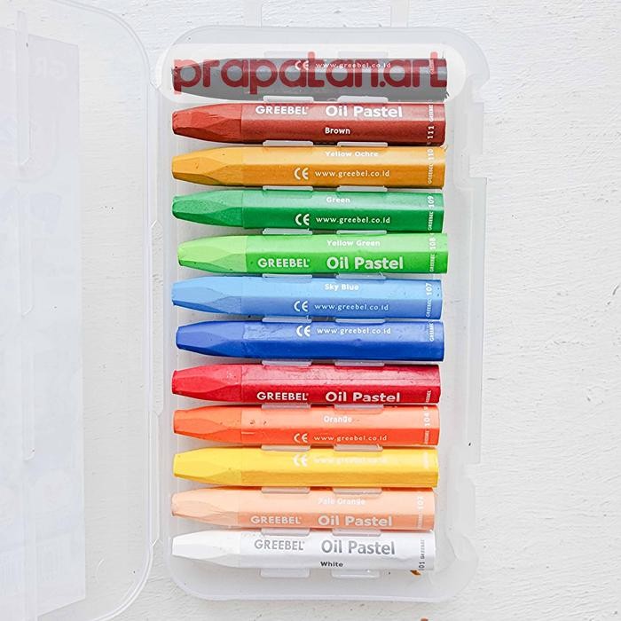 

Greebel Oil Pastel 12C-55C Crayon Minyak