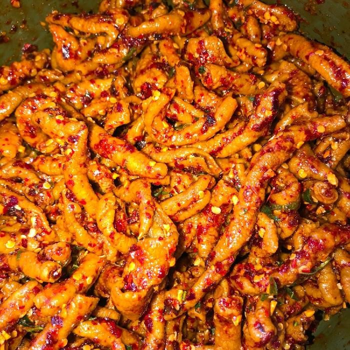 

KRIPIK USUS SULTAN PEDAS DAUN JERUK 500 GR keripik snack murah crispy cemil an Food Cemilan