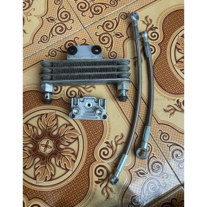 Paket Set Oil Cooler Pasang Di Honda C-Series, Astrea Grand, Legenda Impessa, Astrea Prima, C70.