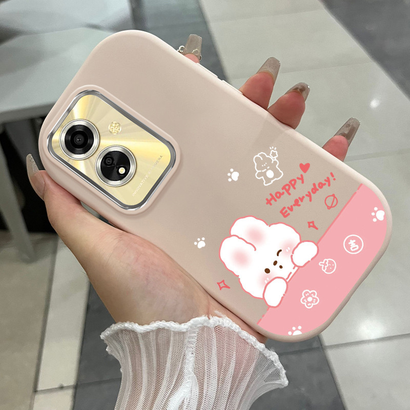 Casing Hp Untuk OPPO A59 F1s Case Casing pelindung Silikon HP Kesing Lucky Bear Softcase Kasing Cesi