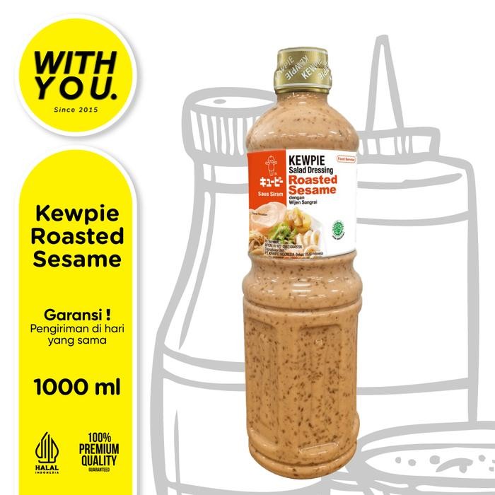 

Gendis.store6 Kewpie Salad Dressing Roasted Sesame Wijen sangrai I 1 Liter