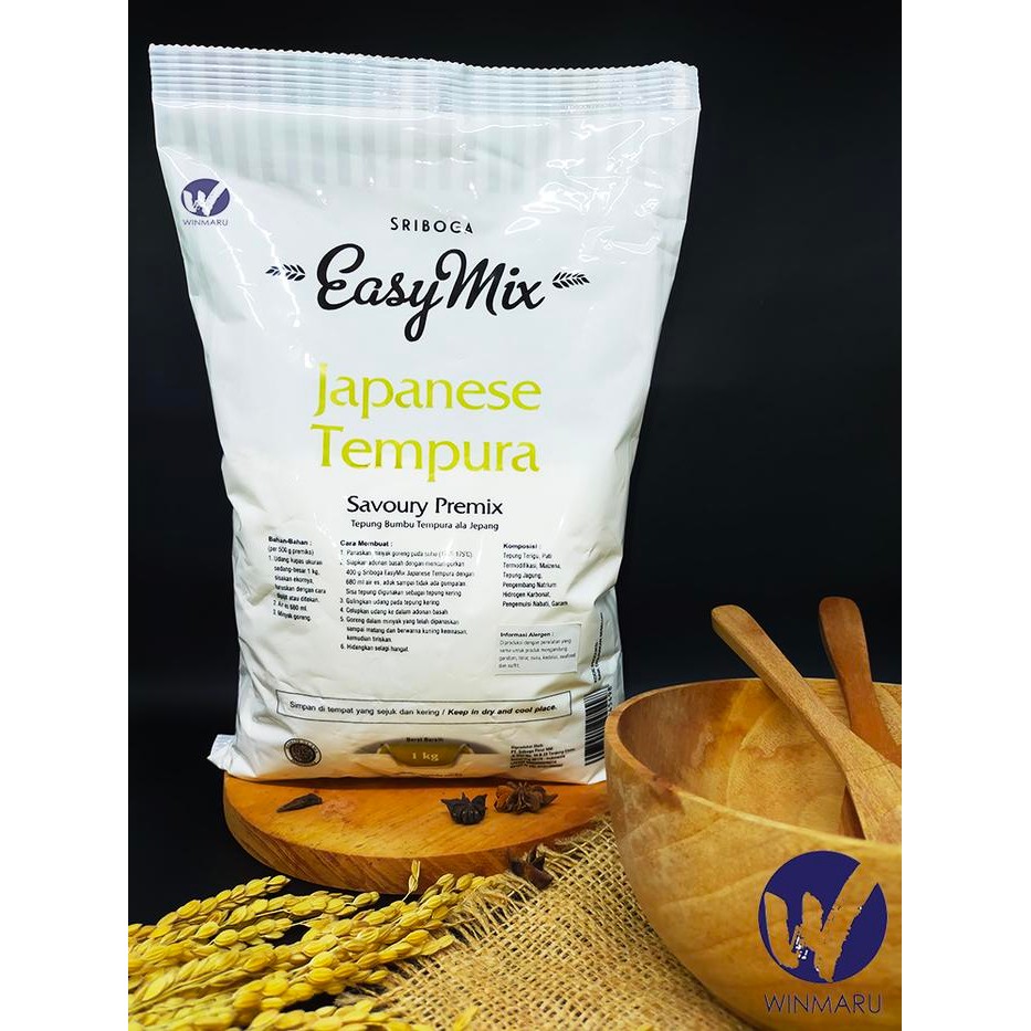 

Vanilla.storee Tepung Tempura Sriboga Easymix - Japanese Tempura 1 Kg