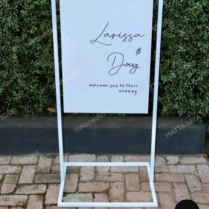 

Khusus Grab! Papan Plang Nama Frame Besi Papan Plang Kantor Besi Papan Plang Cafe