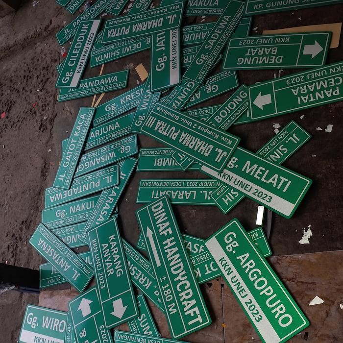 

Plang Nama Jalan Custom