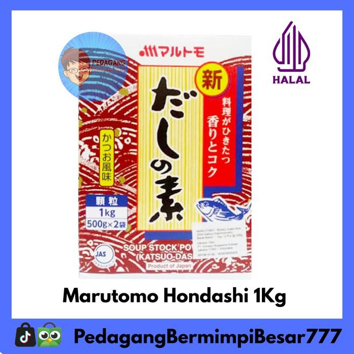 

Marutomo Hondashi / Kaldu Ikan 1Kg Masakan Soup Instan Fish