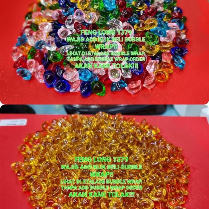 

Batu Kristal Yuan Bao / Yen Pao Mini 500 Gram