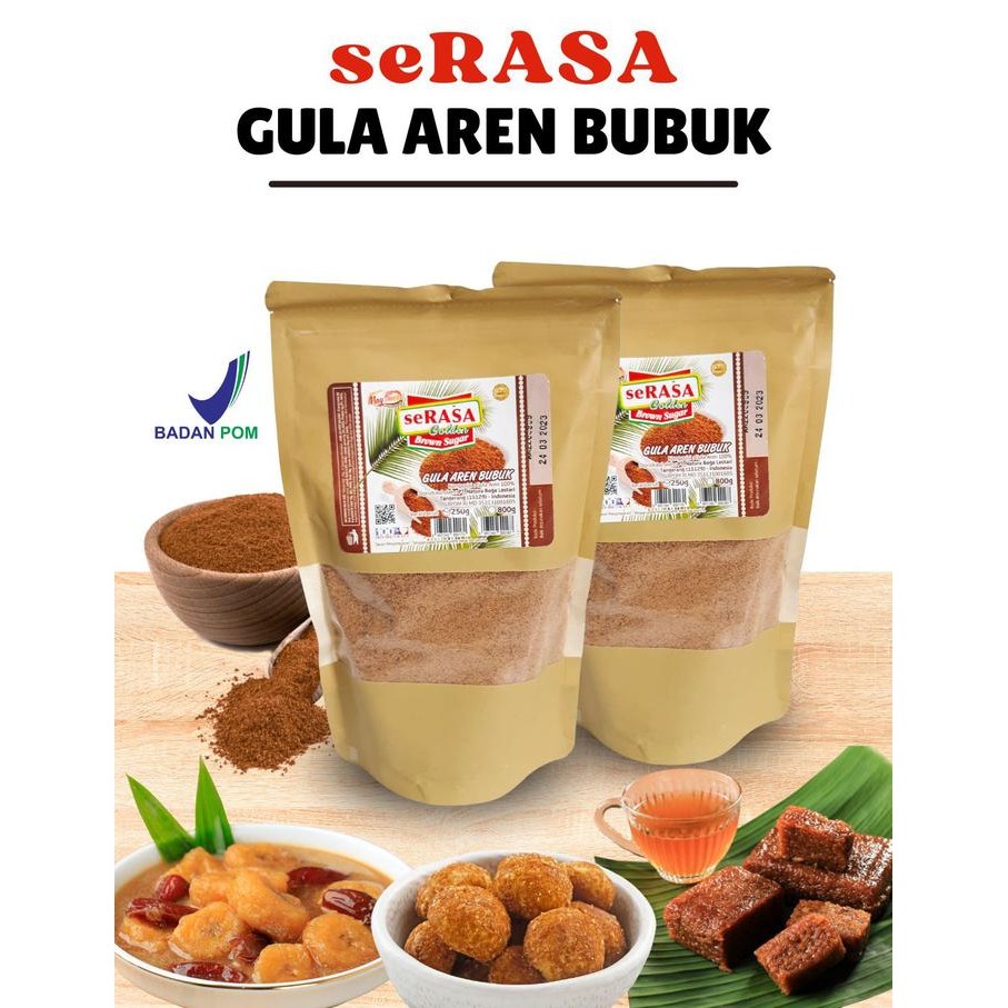 

MURNI Gula Aren Bubuk 1 Kg Serasa - BROWN SUGAR