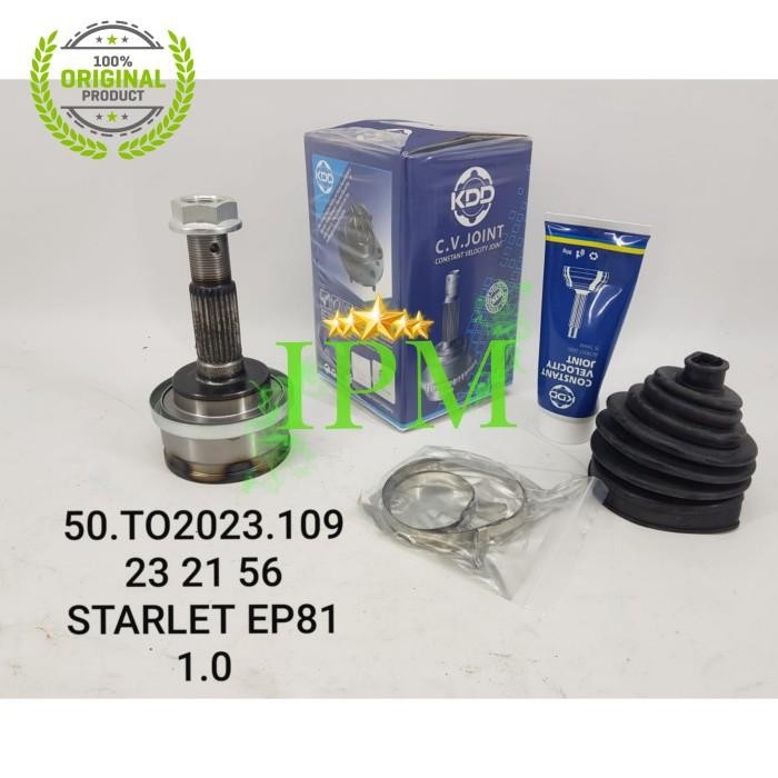 CV JOINT ONLY LUAR TOYOTA STARLET EP81 1.0CC ORI KDD