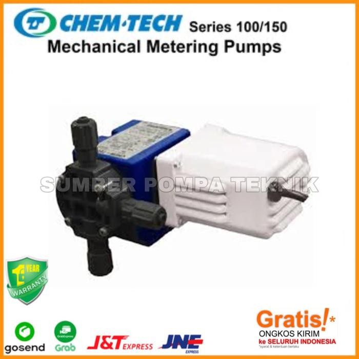 Dosing Pump Chem tech 4.72 Lph Pulsafeeder Pompa Injeksi Cairan Kimia