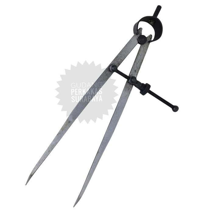 SPRING CALIPER DIVIDER 4 IN JANGKA BUBUT STELAN LURUS JANGKA LANCIP 4"