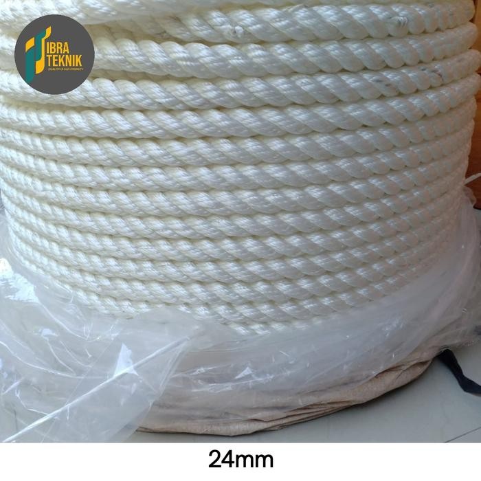 Tali Tampar Tambang Nilon 24mm Roll 100mtr