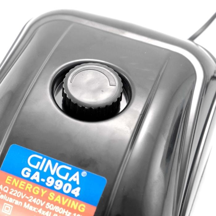 NAUTIC POMPA UDARA AQUARIUM AERATOR 4 LUBANG RECENT RC 9904 AIRPUMP