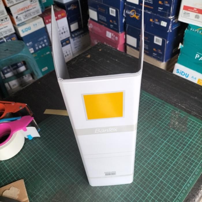 

insert post pipe binder folio 8-cm bantex 1392-05 gray (abu-abu) kode 486