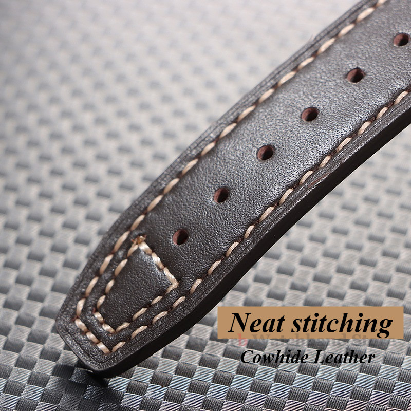 IMPORT 20MM 21MM COWHIDE LEATHER WATCH BAND FOR IWC PILOT PORTUGAL PORTOFINO WATERPROOF BRACELET FOR