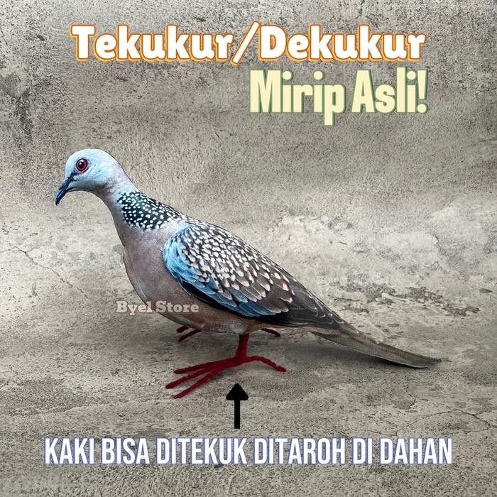 Patung Burung Tekukur Dekukur / Burung Balam *