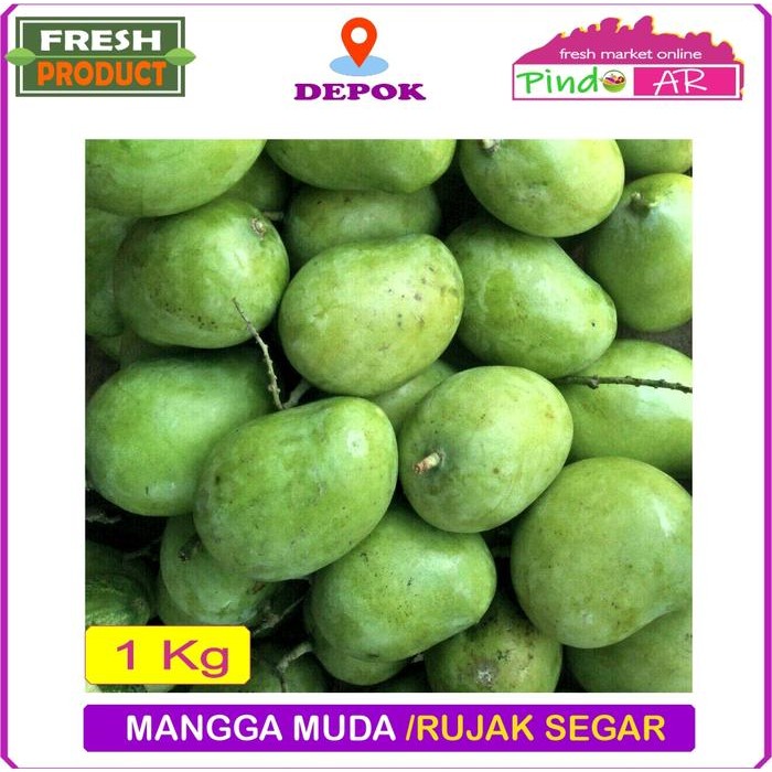 

SIAPKIRIM BUAH MANGGA MUDA RUJAK SEGAR READY STOCK