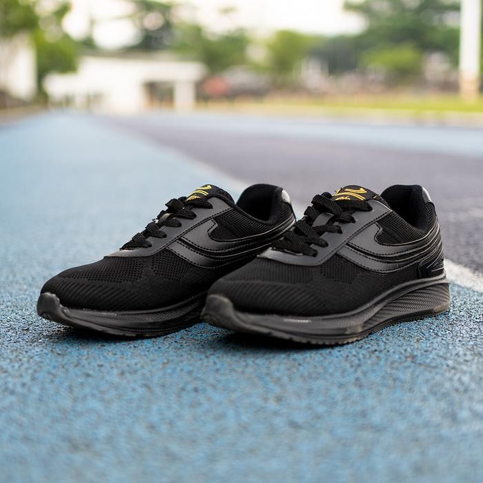 SEPATU SNEAKERS JOHNSON - FLASH BLACK Casual Shoes