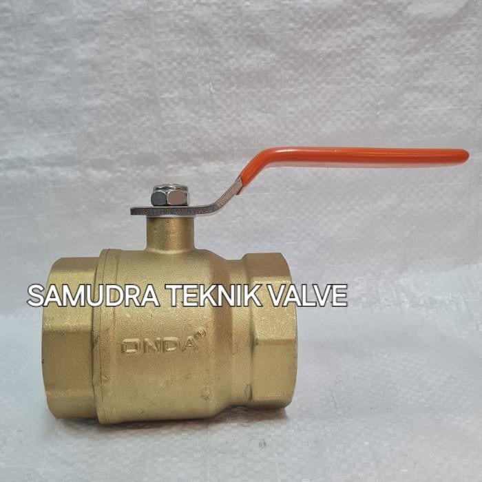 Gercep Ball Valve Onda 2"Inch Kuningan /Stop Kran Onda 2"